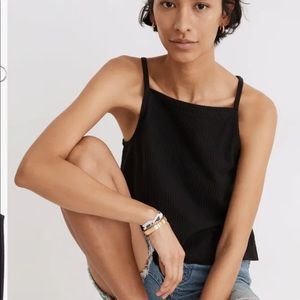 Madewell black tank- new never worn